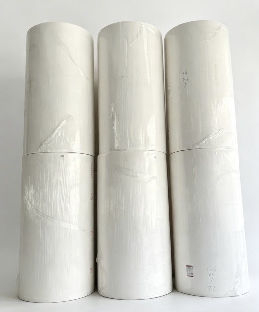 2850mm Industrial Grade Recycled Tissue Raw Material Jumbo Parent Roll, Specialized Raw Material for Household Sanitary Paper Factories, Large Monthly Output to Satisfy Continuous Production Line Demands All Year Round