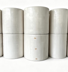 1400mm Recycled Pulp Raw Material, White Tissue Jumbo Parent Roll for Producing Toilet Paper, Facial Tissue & Paper Towels, Stable Absorbency, Factory Bulk Supply with FSC Certification & Custom GSM Options for Global Tissue Manufacturers
