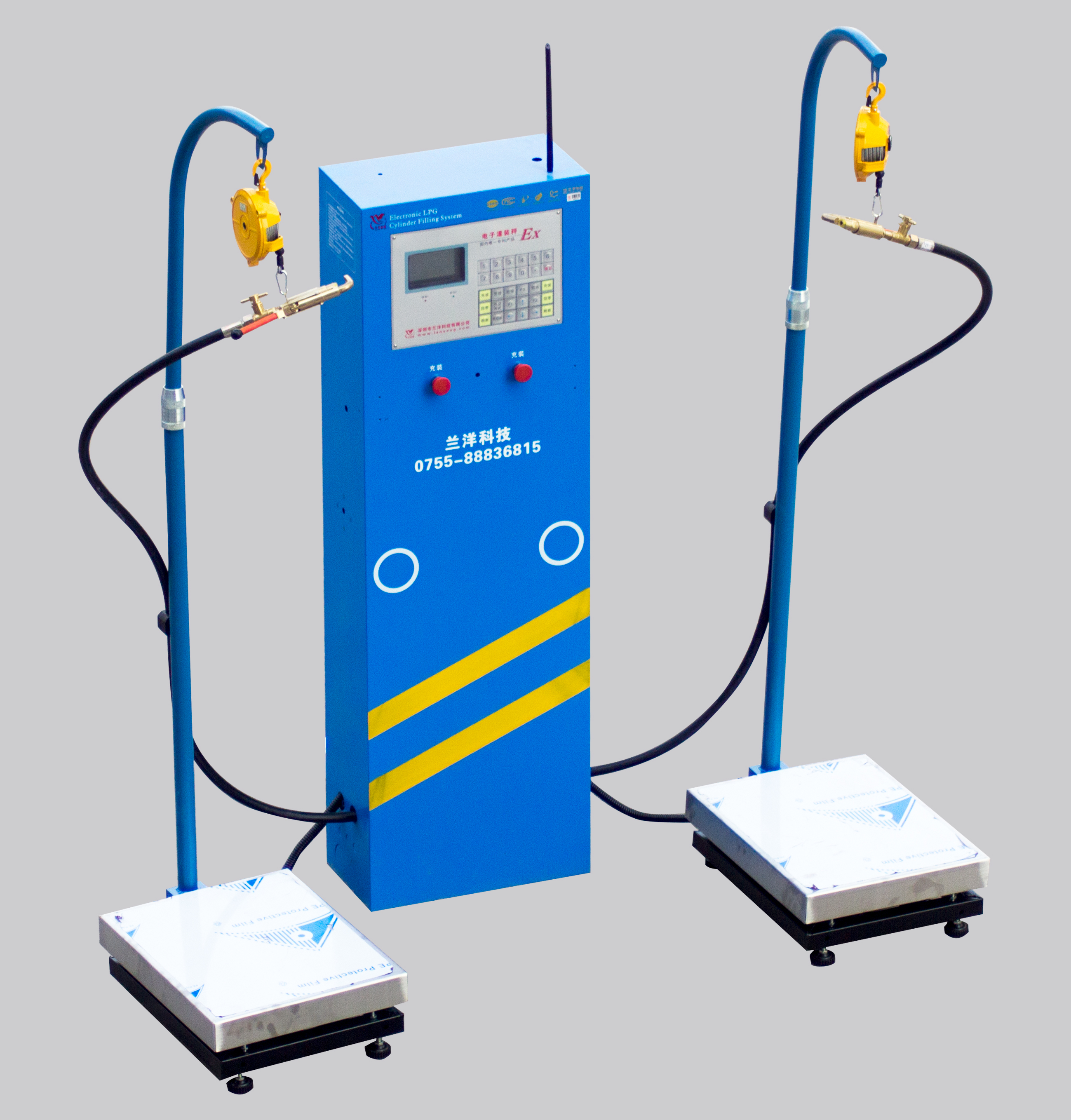 Industrial Gas Electronic Filling and Weighing Scale
