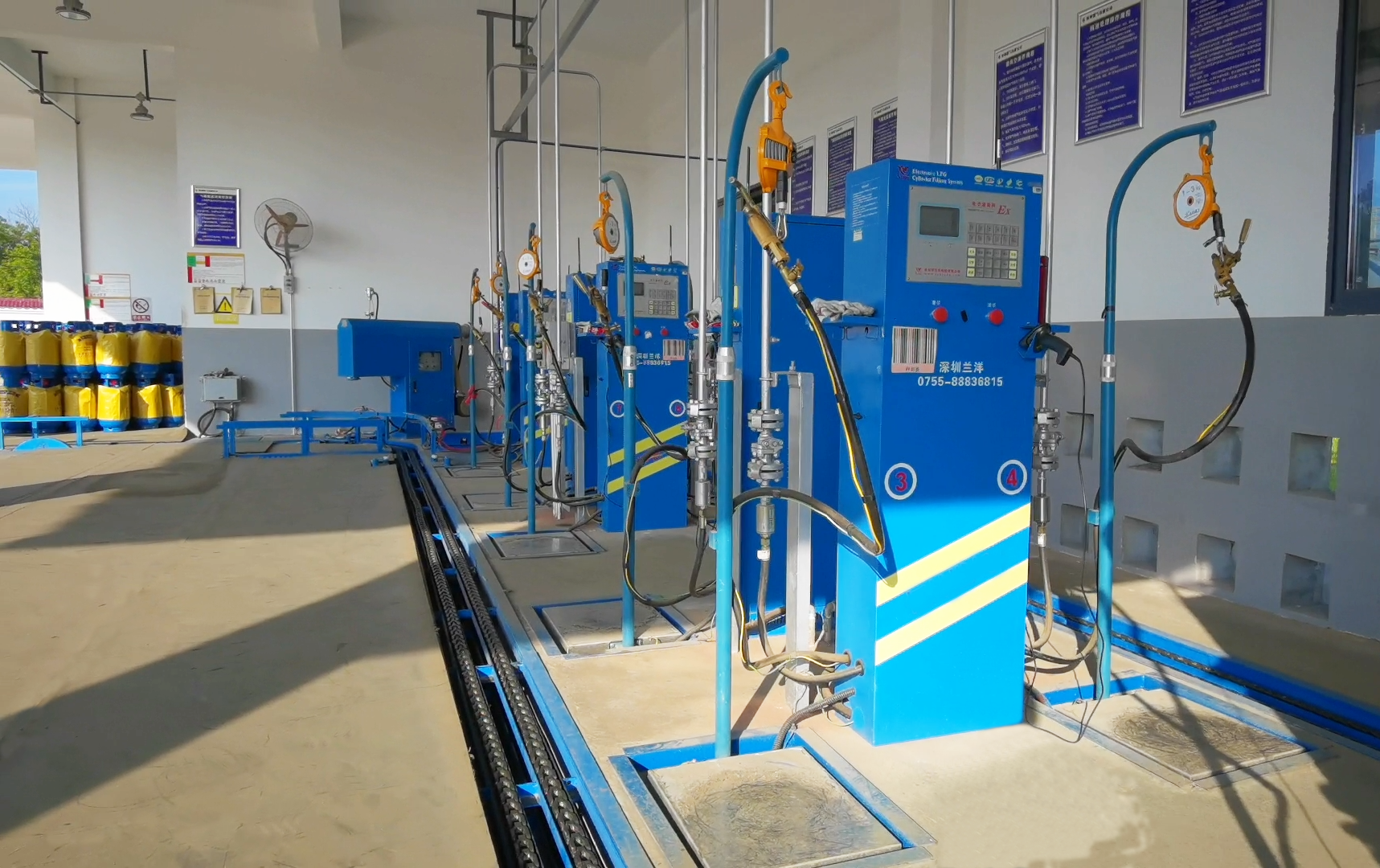 Semi-Automatic LPG Filling Equipment for Small to Medium Gas Plants