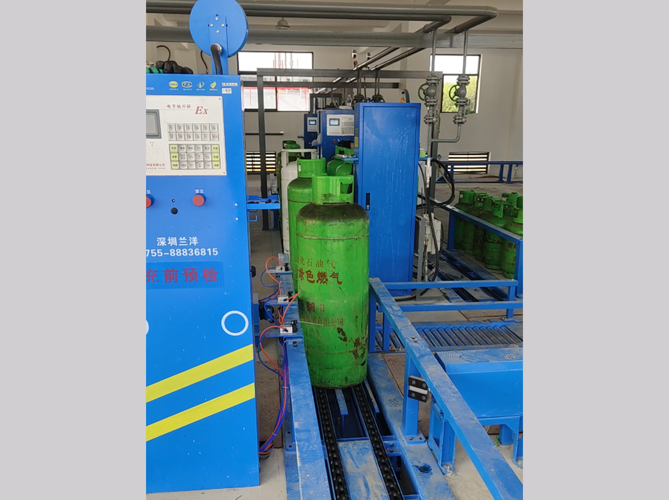 Semi-Automatic LPG Filling Equipment for Small to Medium Gas Plants