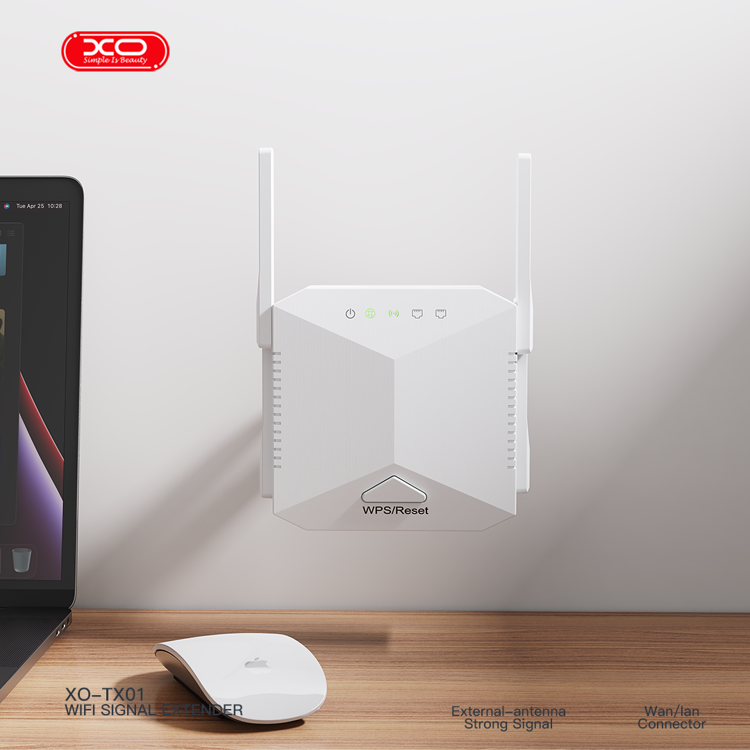 TX01 (EU) 1200M Repeater + 100M Router 2-in-1