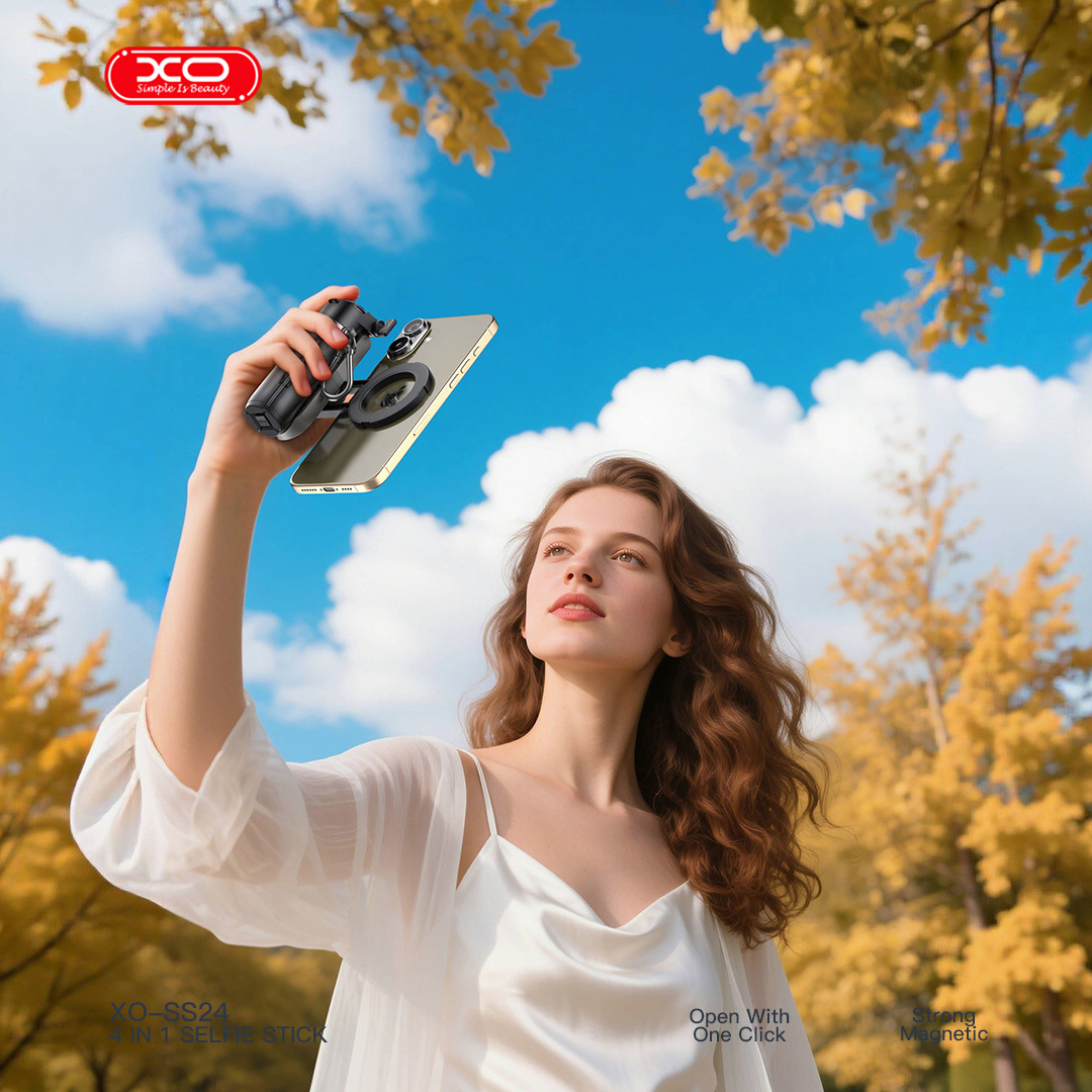 SS24 4-in-1 Magnetic Mini Selfie Stick