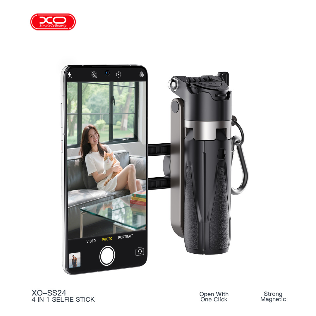 SS24 4-in-1 Magnetic Mini Selfie Stick