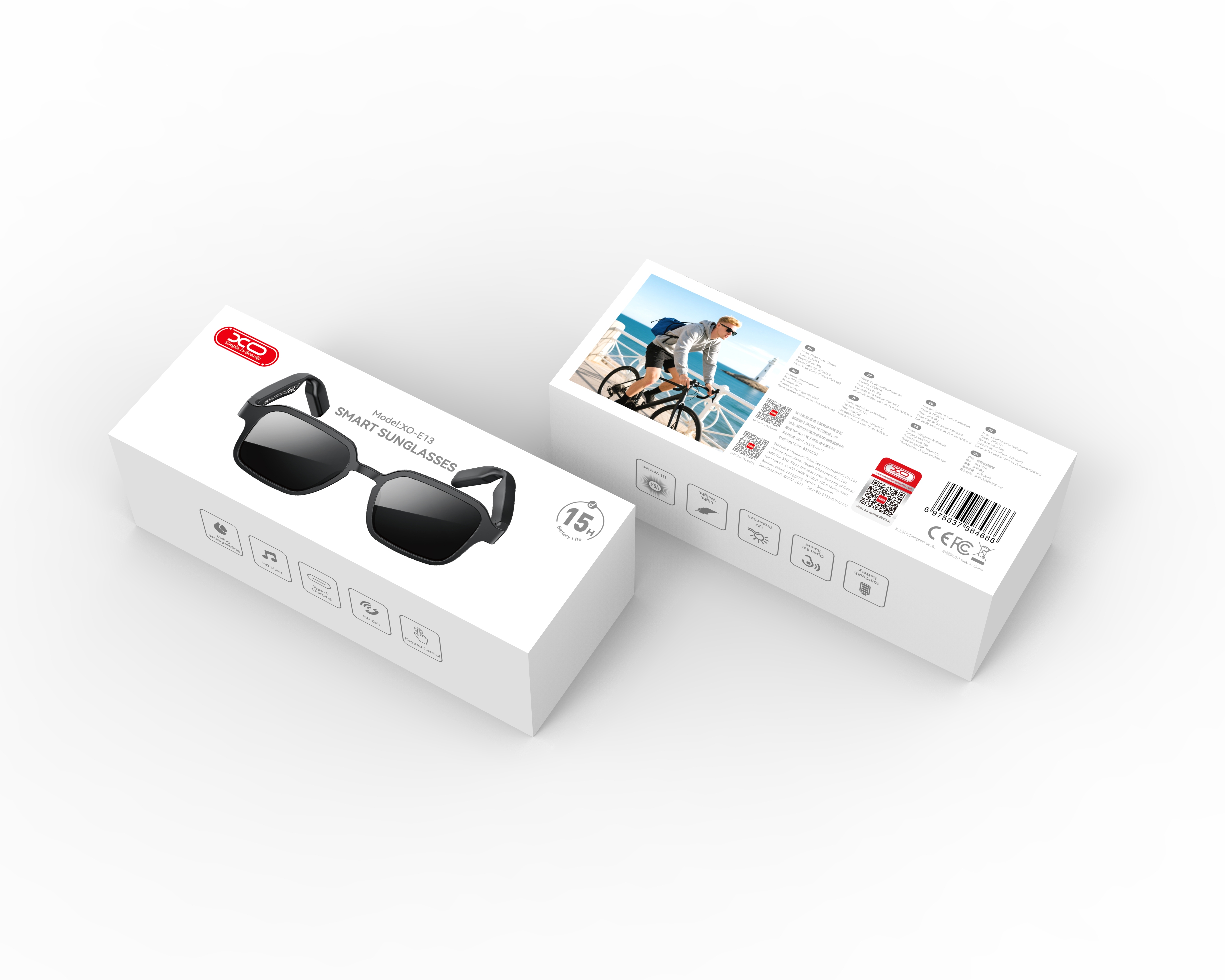 E13 MSI Smart Audio Glasses