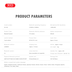 X42 Pro 6th Generation Total Intelligence Screen TWS Headphones