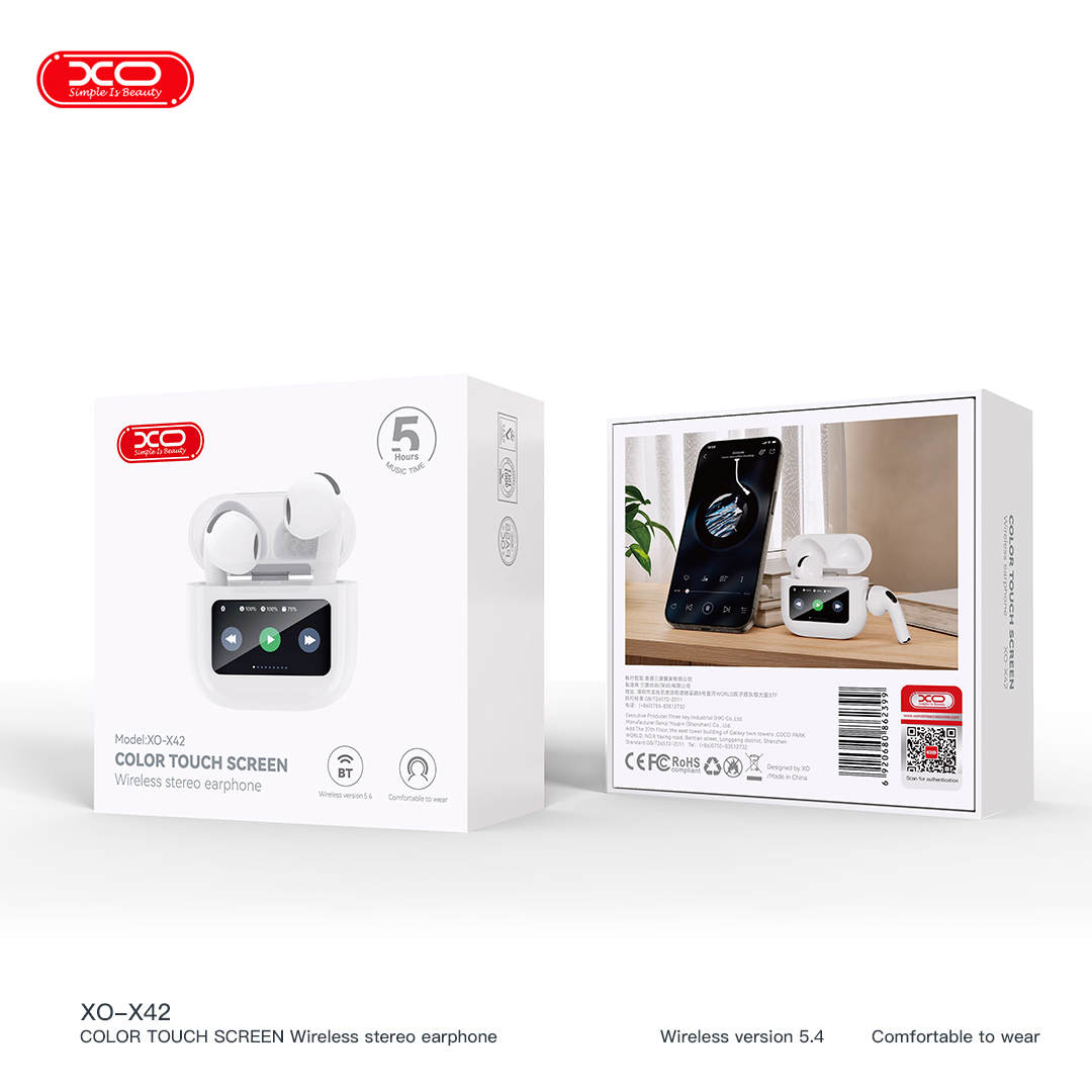 X42 Pro 6th Generation Total Intelligence Screen TWS Headphones
