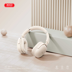 BE42 Scarlet Metal Stand Folding Headband Bluetooth Headset