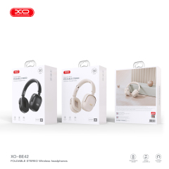 BE42 Scarlet Metal Stand Folding Headband Bluetooth Headset