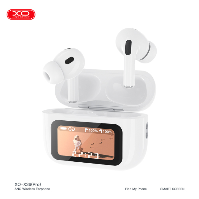 X36 Pro Smart Screen ANC TWS Bluetooth Headset
