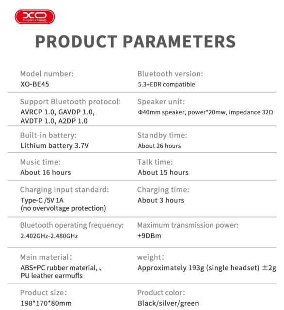 BE45 Beiguo bluetooth headset