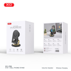 F69 Bluetooth Speaker Stand with Wireless Charging Sensor