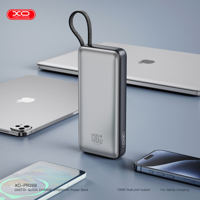 PR268 130W fast charging power bank