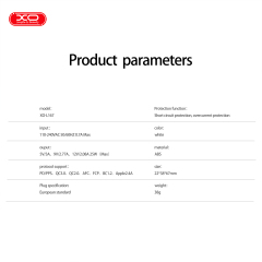 L167(EU)25W charger suit