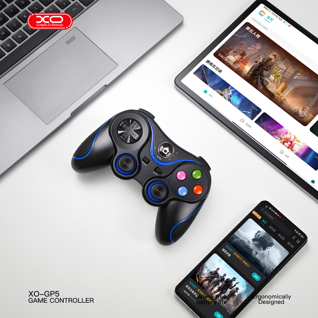 GP5 Bluetooth with Cradle Compatible with PS4 Gamepad