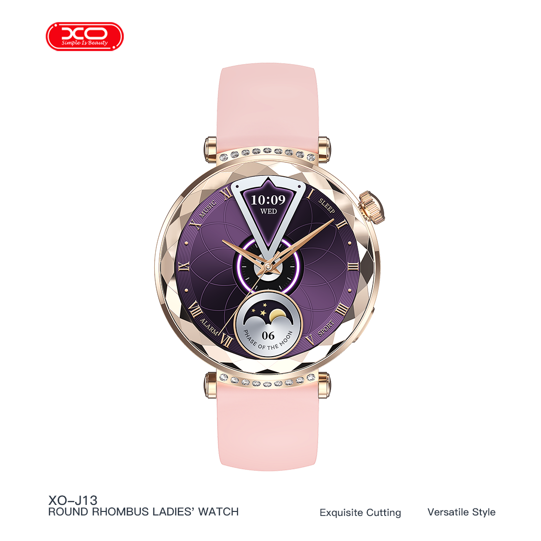 J13 AMOLED Screen Round Rhombus Women's Watch