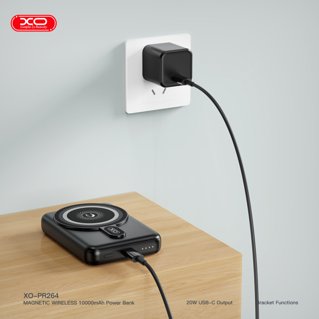 PR264 Magnetic wireless power bank