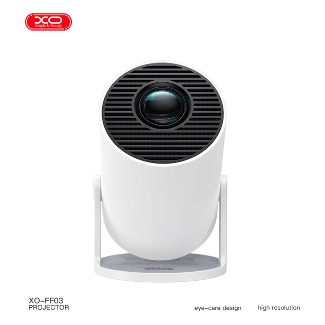 FF03 EU Android 720P Mini Projector with Stand (2.4+5G WIFI)
