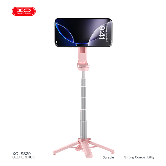 SS29 Collet Model 4-in-1 Multifunction Mini Bluetooth Selfie Stick/Desktop Selfie Holder/Photo Booster/Mobile Phone Holder