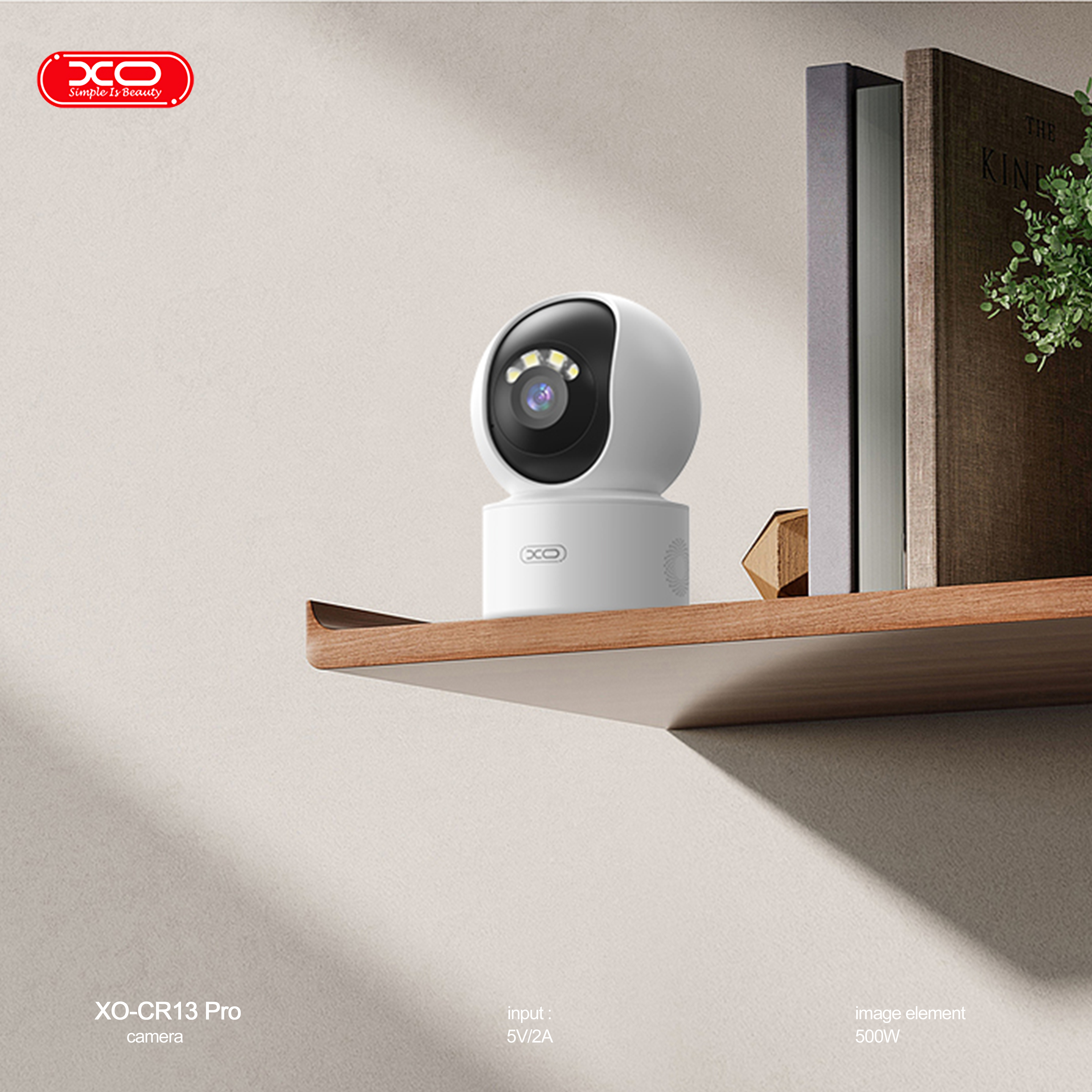 CR13 Pro Premium EU Smart 500W Pixel Camera