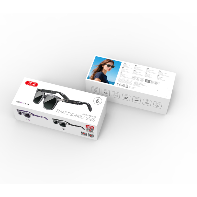 E15 Holographic Transparent Smart Audio Glasses