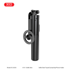 SS30 Magnetic Bluetooth Selfie Stick with Tripod Stand, 123 cm