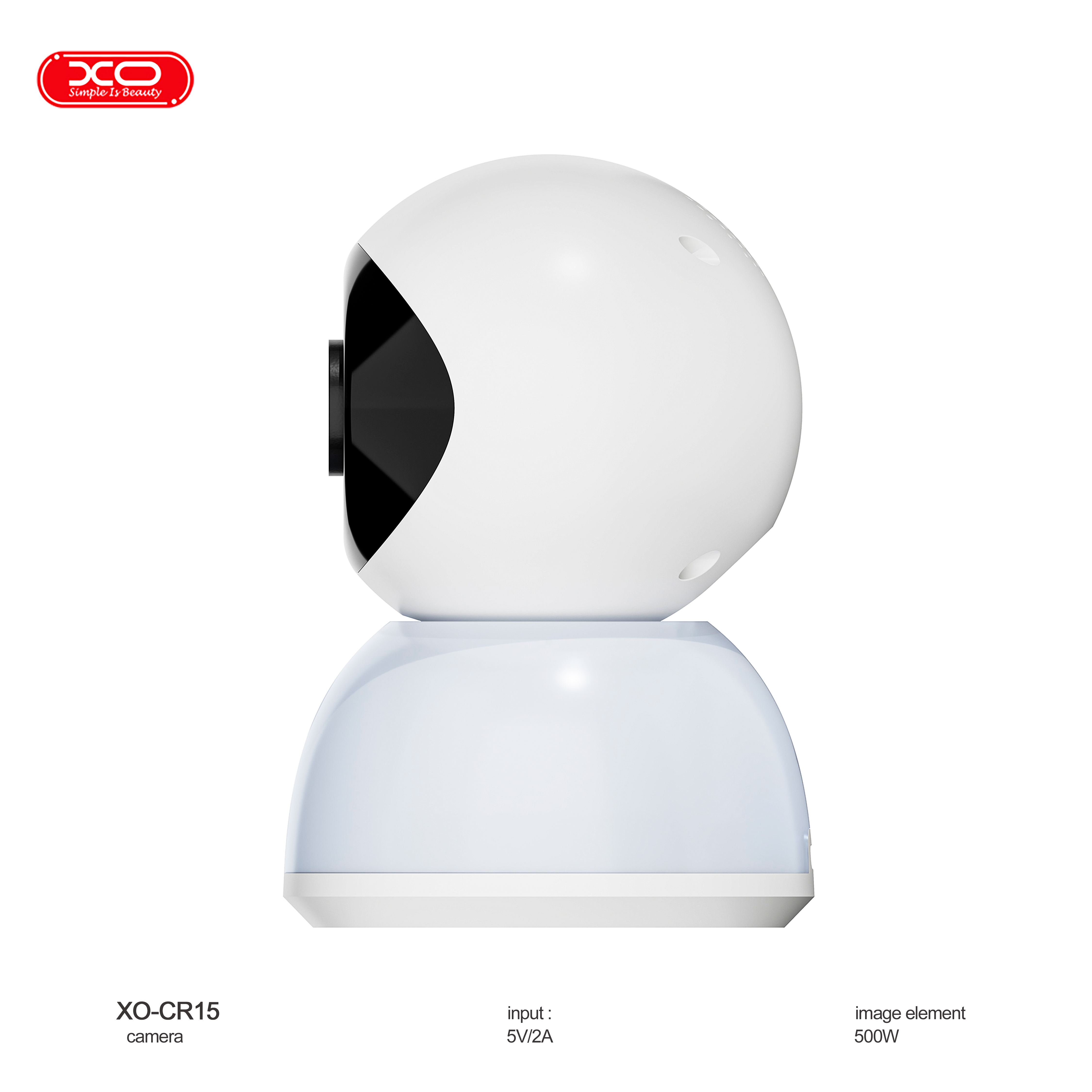 CR15 EU Indoor Dual Mirror Zoom 6-Megapixel (3-Megapixel + 3-Megapixel) Camera