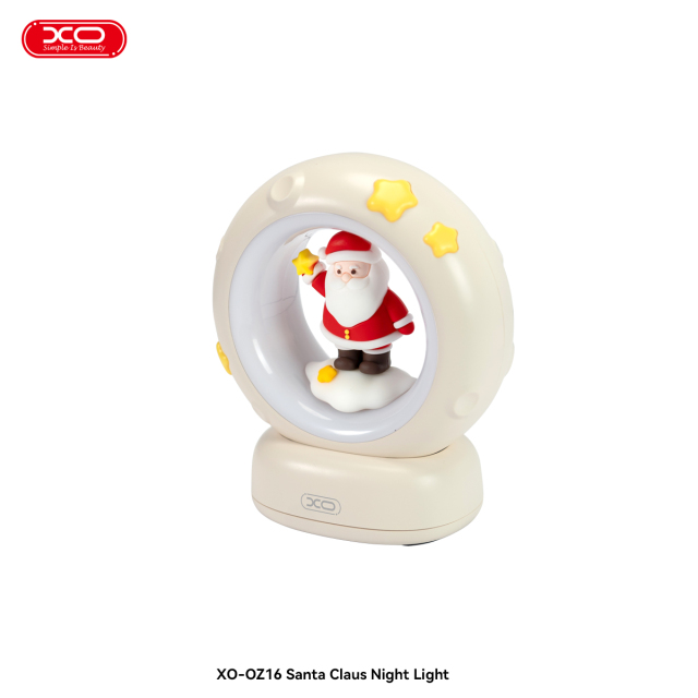 OZ16  Father Christmas  Tri-colour Night Light  Pat  Light  1200mAh
