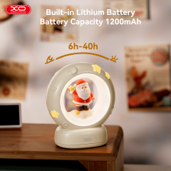 OZ16  Father Christmas  Tri-colour Night Light  Pat  Light  1200mAh
