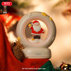 OZ16  Father Christmas  Tri-colour Night Light  Pat  Light  1200mAh