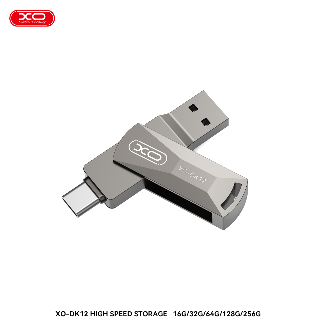 DK12  USB3.2 + Type-c  rotating Flash Disk
