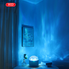 OZ17 USB-powered 16-colour projector lamp Aurora + Water Ripple dual-shade design White (with remote control)