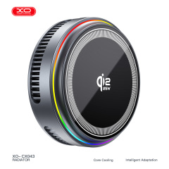 CX043 Smart Semiconductor Cooling Qi 2.2 25W Multi-Colour LED Desktop Wireless Charger