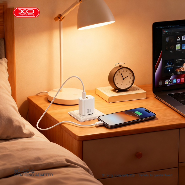 CE42(EU)-30W-1USB-A+1USB-C-Fast-Charging-charger-TYPE-C-Kit (NB299)
