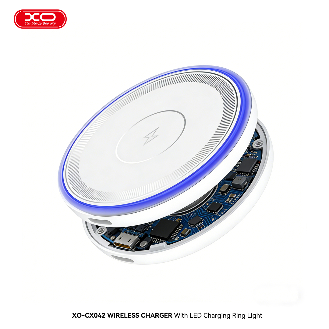 CX042  Blue Light Desktop Magnetic 15W Wireless Charger