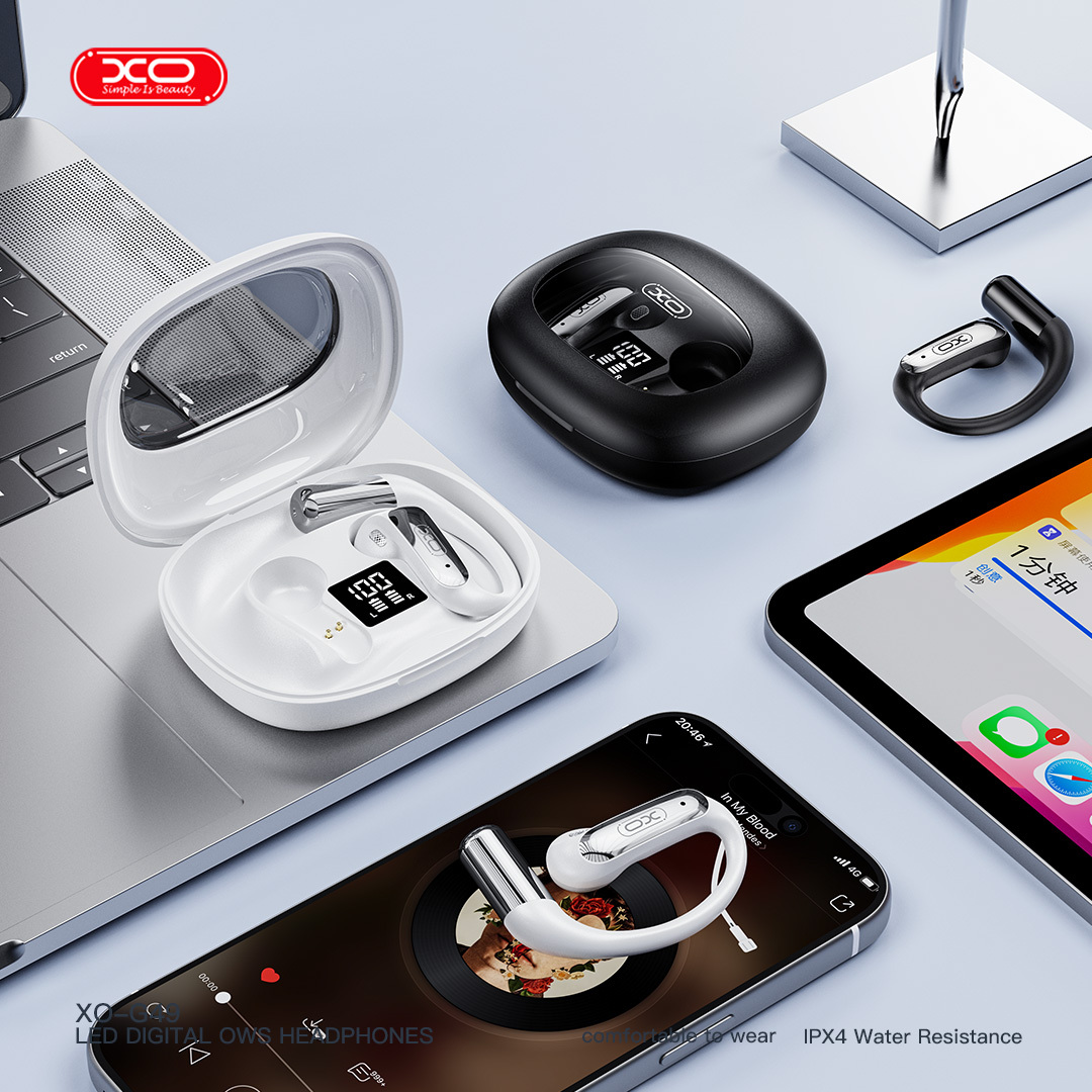 G49 OWS Earbuds with LED Power Display