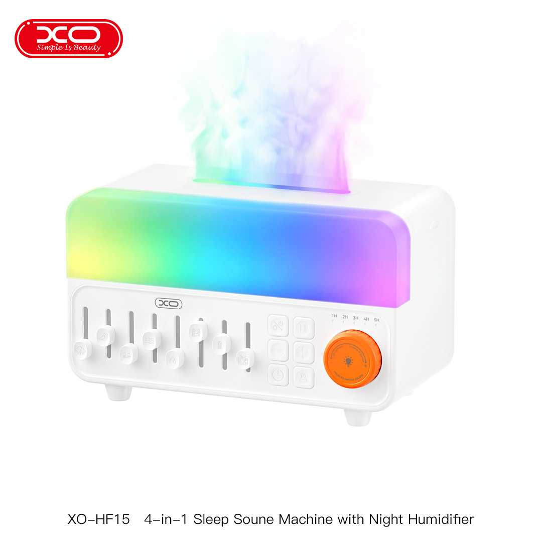 HF15 4-in-1 Multi-Function Humidifier (Sleep Sound Machine & Wireless Speaker & Ambient Light & Aromatherapy Humidifier)