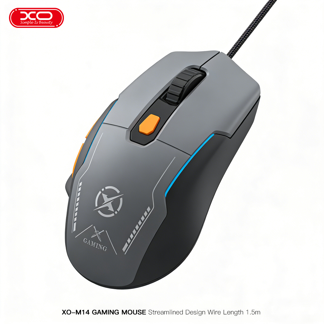 M14 Wired Six-Button Backlit Gaming Mouse