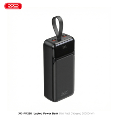 PR298 65W Fast Charging Digital Display Power Bank (USB-C Port / USB-A 22.5W) 30000mAh