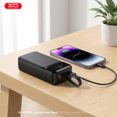 PR298 65W Fast Charging Digital Display Power Bank (USB-C Port / USB-A 22.5W) 30000mAh