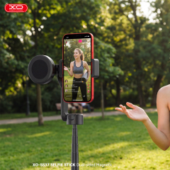 SS37 Dual-Sided Magnetic Selfie Stick (Compatible with Magnetic Light) 124CM