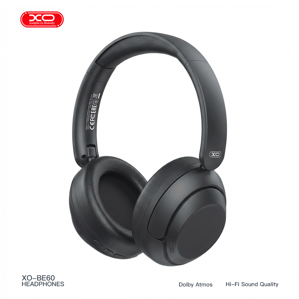 BE60 Rotating Folding Headband Noise-Canceling Headphones