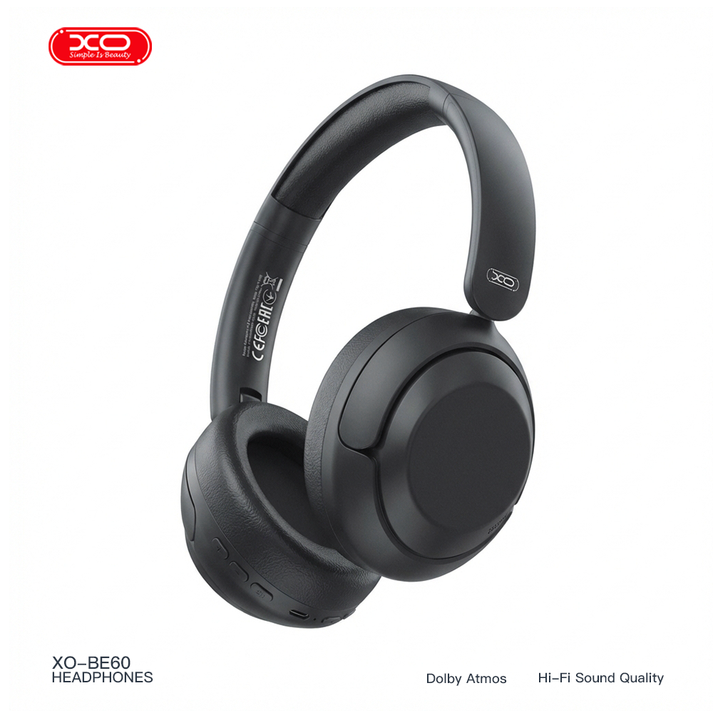 BE60 Rotating Folding Headband Noise-Canceling Headphones