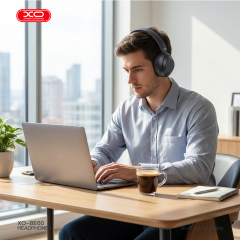 BE60 Rotating Folding Headband Noise-Canceling Headphones