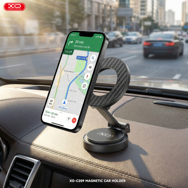 C209 360° Rotating 3M Adhesive MagSafe Magnetic Phone Mount