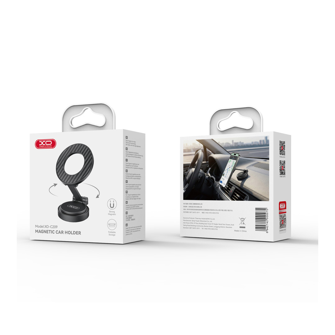 C209 360° Rotating 3M Adhesive MagSafe Magnetic Phone Mount