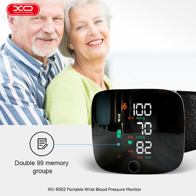 RS02 Portable Wrist Blood Pressure Monitor