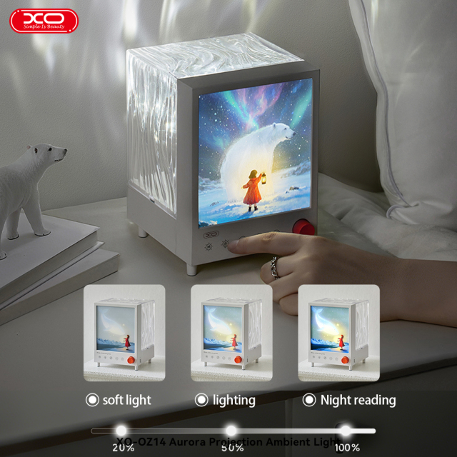 OZ14  Aurora Projection Ambient Light + Speaker 1200mAh