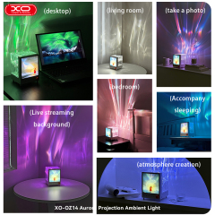 OZ14  Aurora Projection Ambient Light + Speaker 1200mAh
