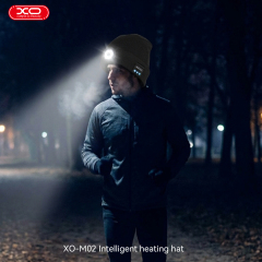 M02 Bluetooth Music Knitted Hat Removable and Washable With LED Lighting